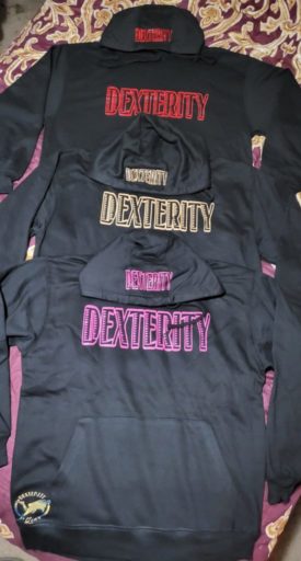 All Natural Dexterity hoodies $35.00