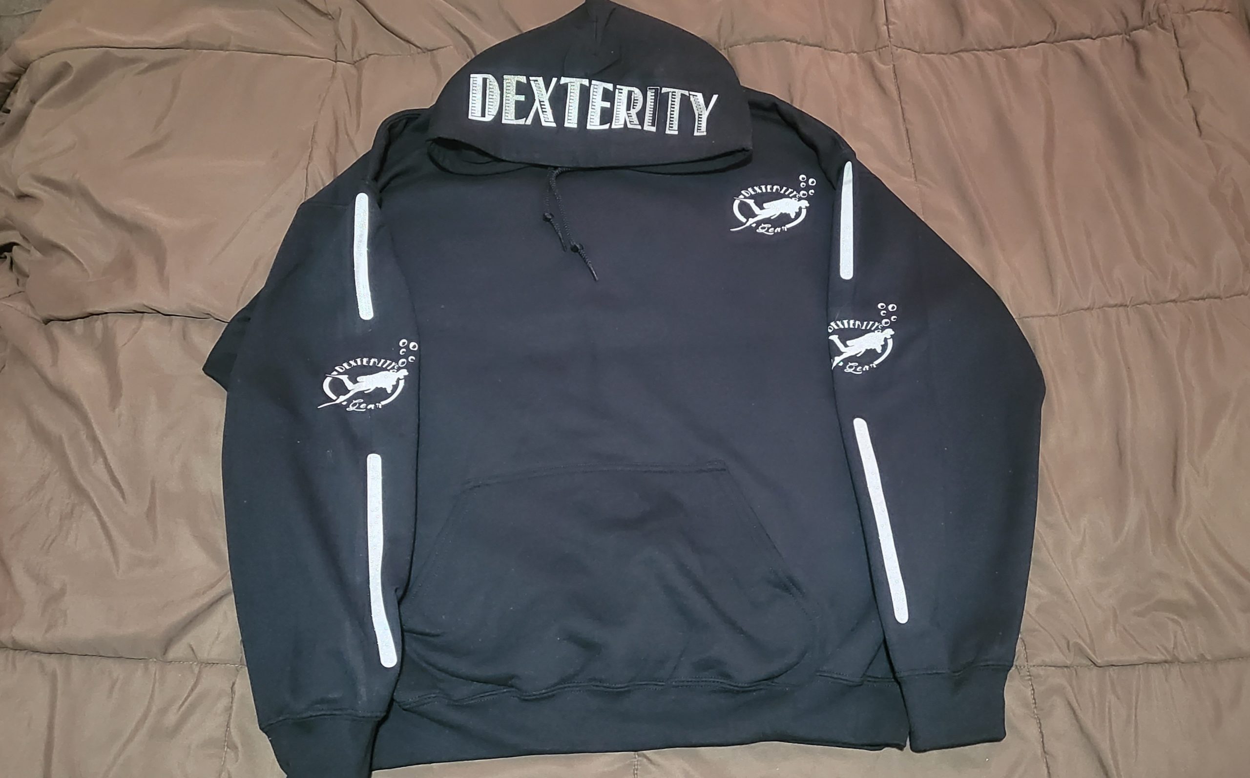 Lines and Logos Dexterity hoodies $35.00