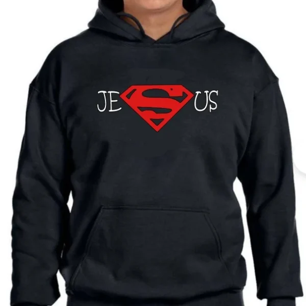 JESUS SUPERMAN HOODIES